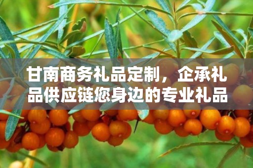 甘南商务礼品定制，企承礼品供应链您身边的专业礼品定制公司